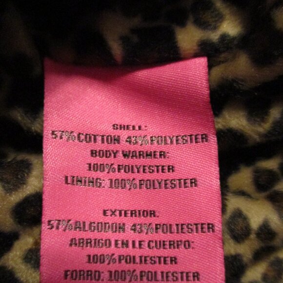 Betsey Johnson Woman X Small Button Down Long Sleeve Hooded Jacket - Picture 10 of 10